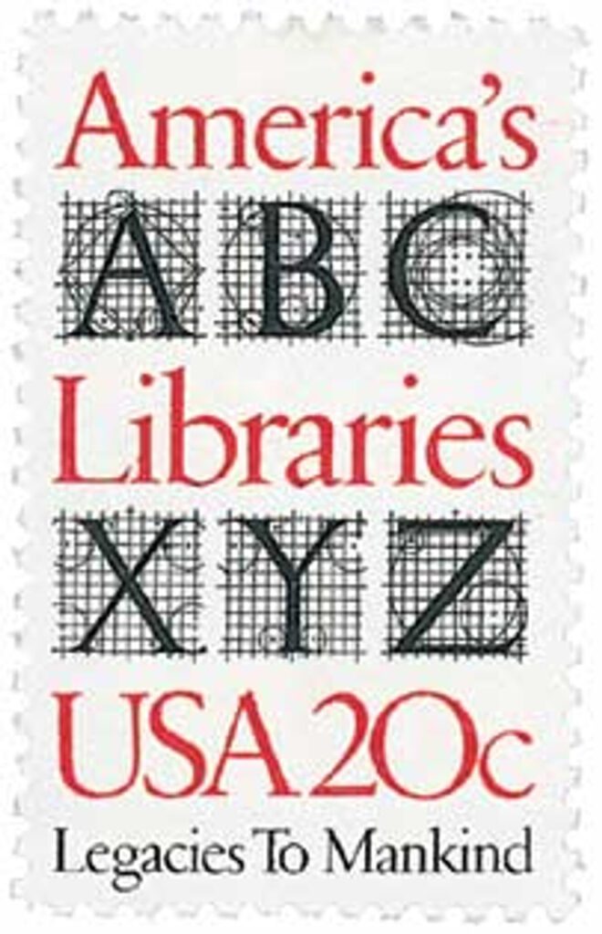 # 2015 - 1982 20c America's Libraries