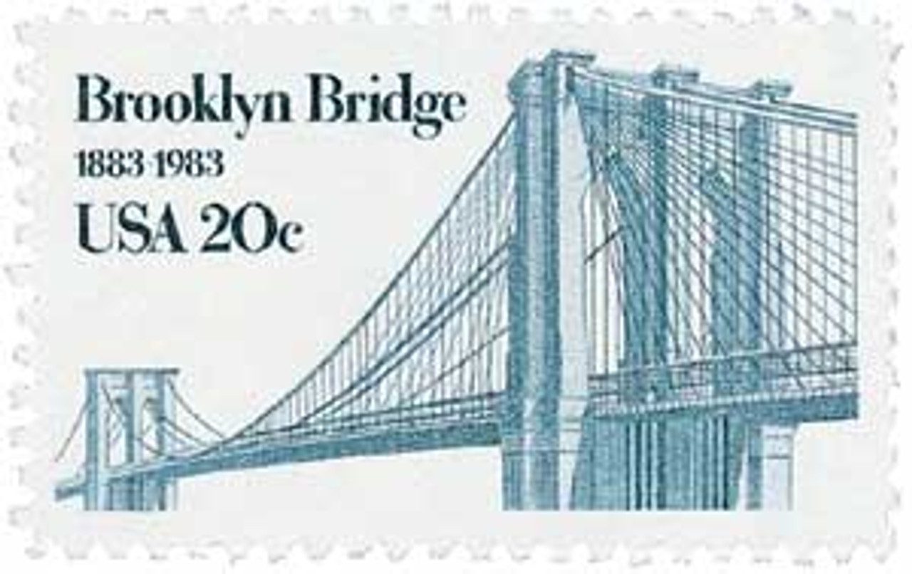 1983 20¢ Brooklyn Bridge