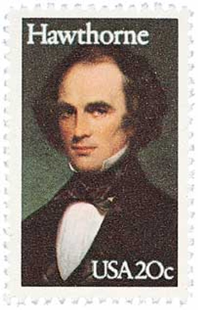 #2047 - 1983 20c Literary Arts: Nathaniel Hawthorne