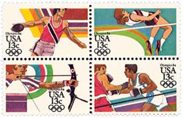 #2048-51 - 1983 13c Los Angeles Summer Olympics