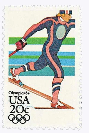 #2069
1984 20c 14th Winter Olympic Games: Nordic Skiing