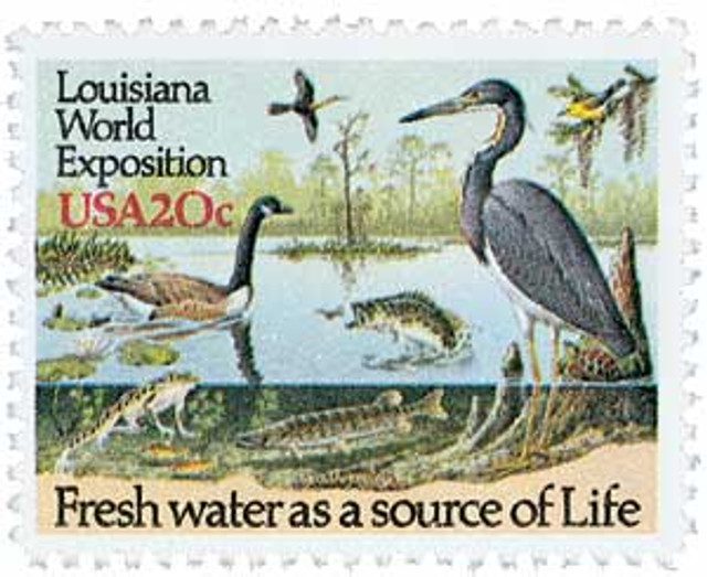 #2086 - 1984 20c Louisiana World Exposition