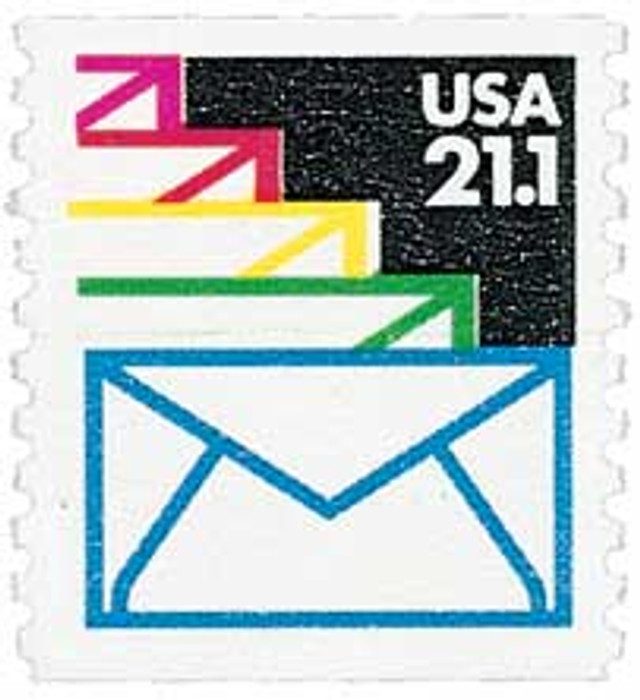 #2150 - 1985 21.1c Sealed Envelopes