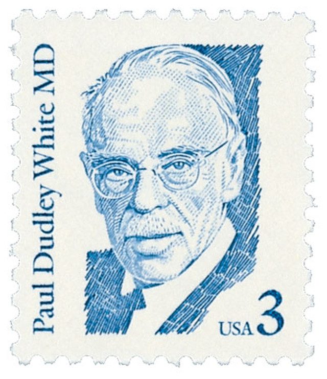 #2170 - 1986 3c Great Americans: Paul Dudley White, M.D.