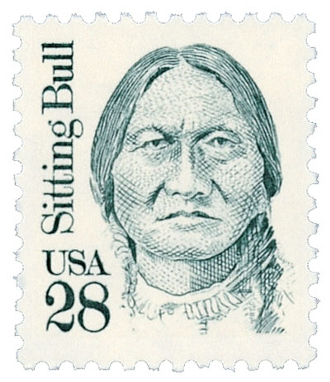# 2183 - 1989 28c Great Americans: Sitting Bull