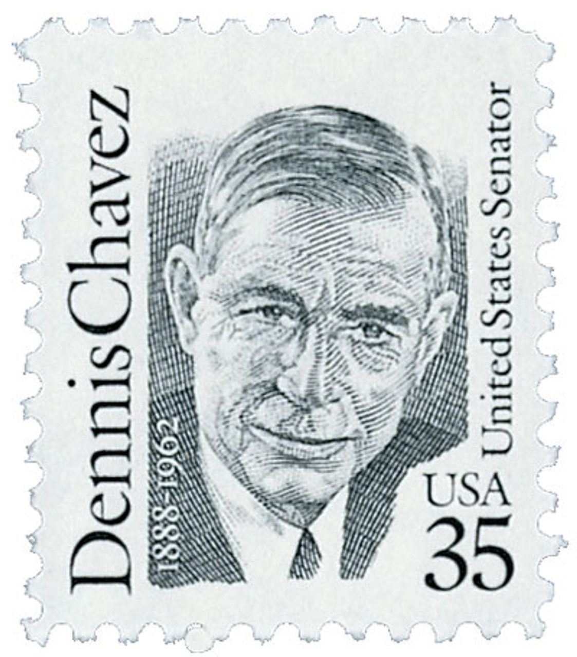 1991 35¢ Great Americans: Dennis Chavez
