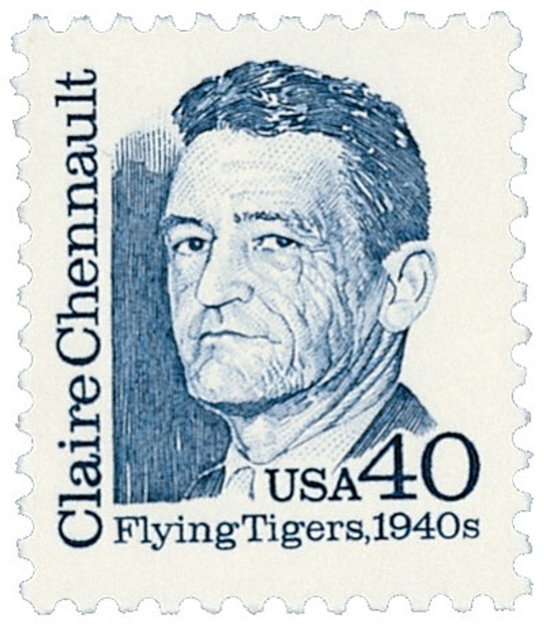 1990 40¢ Great Americans: Claire Chennault