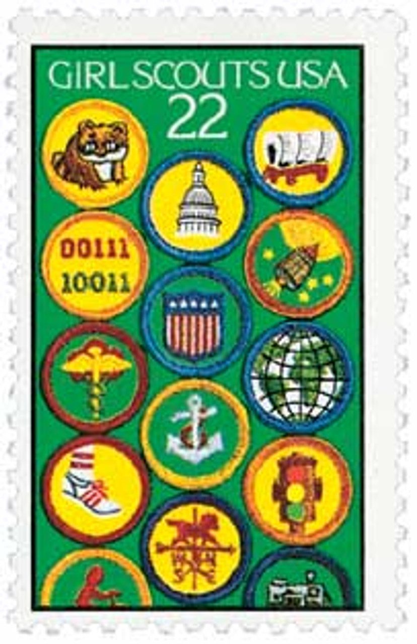 1987 22¢ Girl Scouts