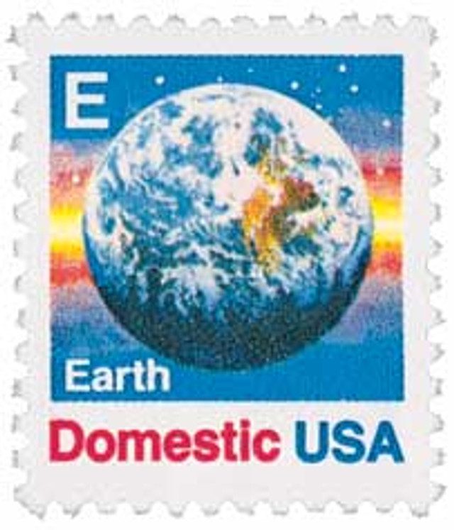 #2277 - 1988 25c E-rate Earth
