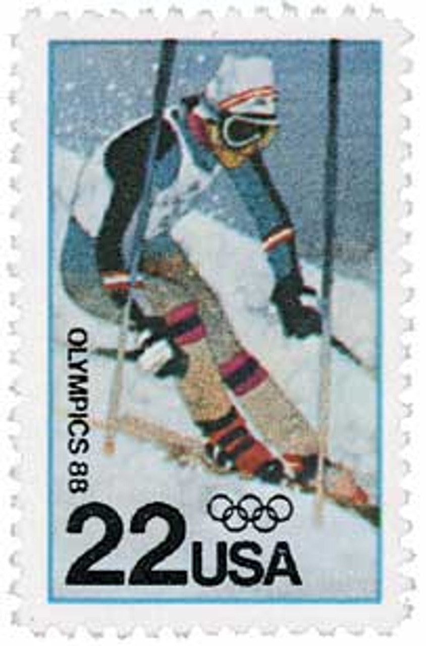# 2369 - 1988 22c Winter Olympics