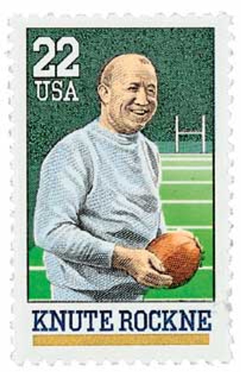 1988 22¢ Knute Rockne
