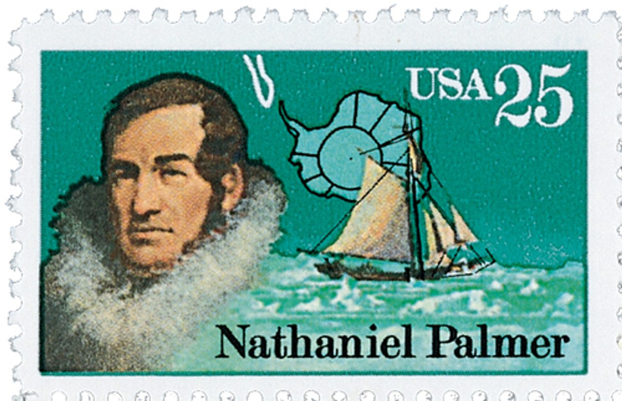 # 2386 - 1988 25c Antarctic Explorers: Nathaniel Palmer