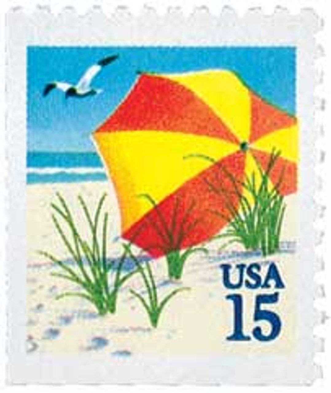 # 2443 - 1990 15c Beach Umbrella