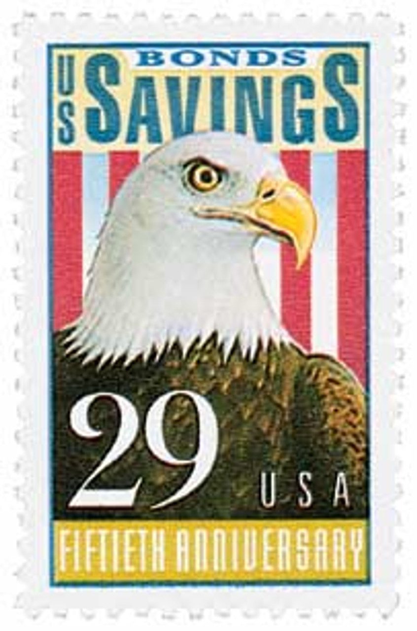 1991 29¢ US Savings Bonds