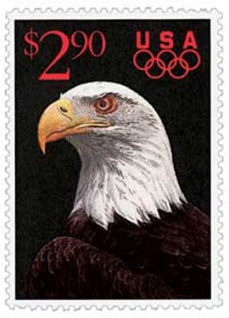 # 2540 - 1991 $2.90 Eagle, Priority Mail
