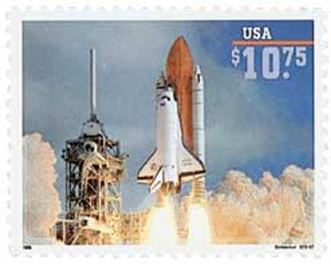 1995 $10.75 Endeavor's Liftoff, Express Mail