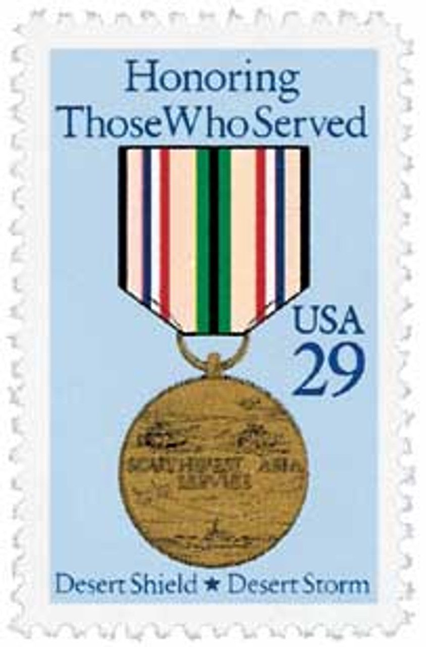# 2551 - 1991 29c Desert Shield and Desert Storm Medal