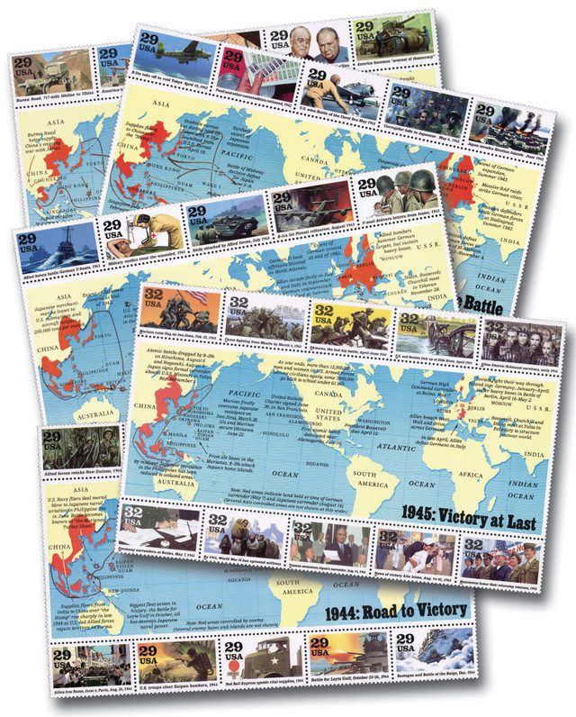 1991-95 Complete WW II 50th Anniversary Series