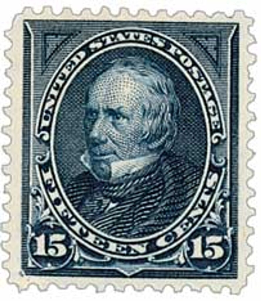 #259 - 1894 15c Henry Clay, Dark Blue, Unwatermarked, Perf. 12