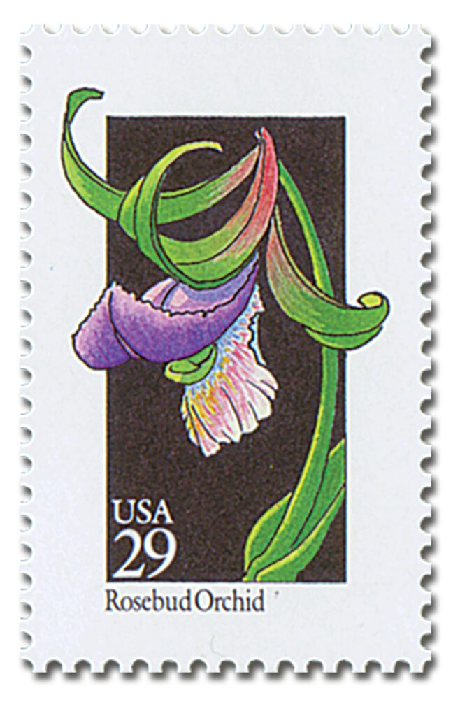 #2670
1992 29c Wildflowers: Rosebud Orchid