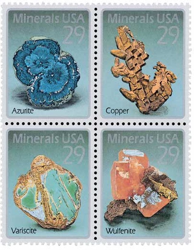 #2700-03 - 1992 29c Minerals
