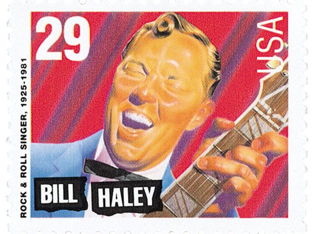 #2725 - 1993 29c Legends of American Music: Bill Haley