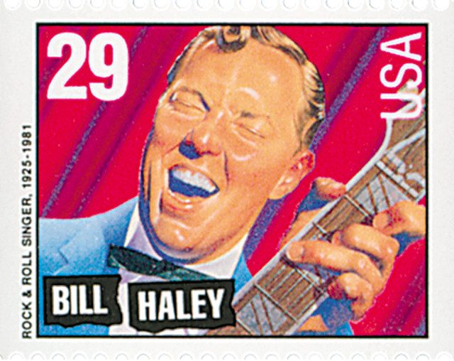 #2732 - 1993 29c Legends of American Music: Bill Haley, booklet single