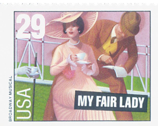 #2770 - 1993 29c Broadway Musicals: My Fair Lady