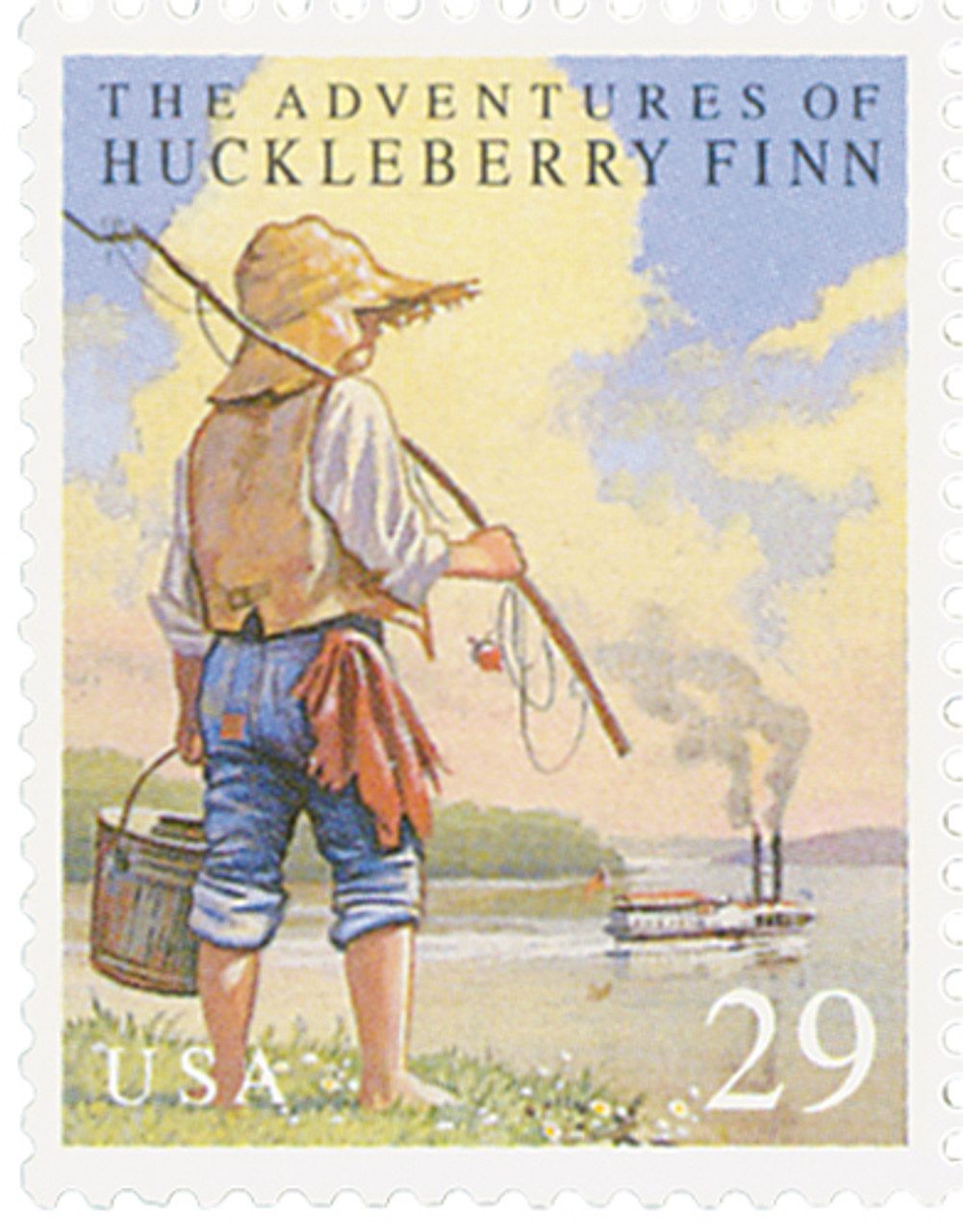 # 2787 - 1993 29c Classic Books: The Adventures of Huckleberry Finn