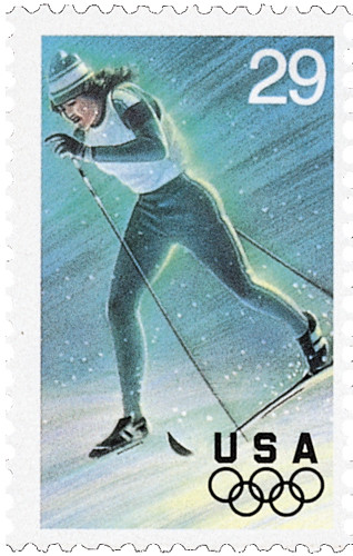 #2810
1994 29c Winter Olympics: Cross Country Skiing