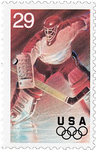 #2811 - 1994 29c Winter Olympics: Ice Hockey