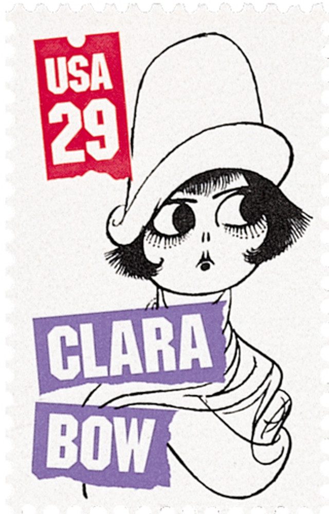 #2820 - 1994 29c Silent Screen Stars: Clara Bow