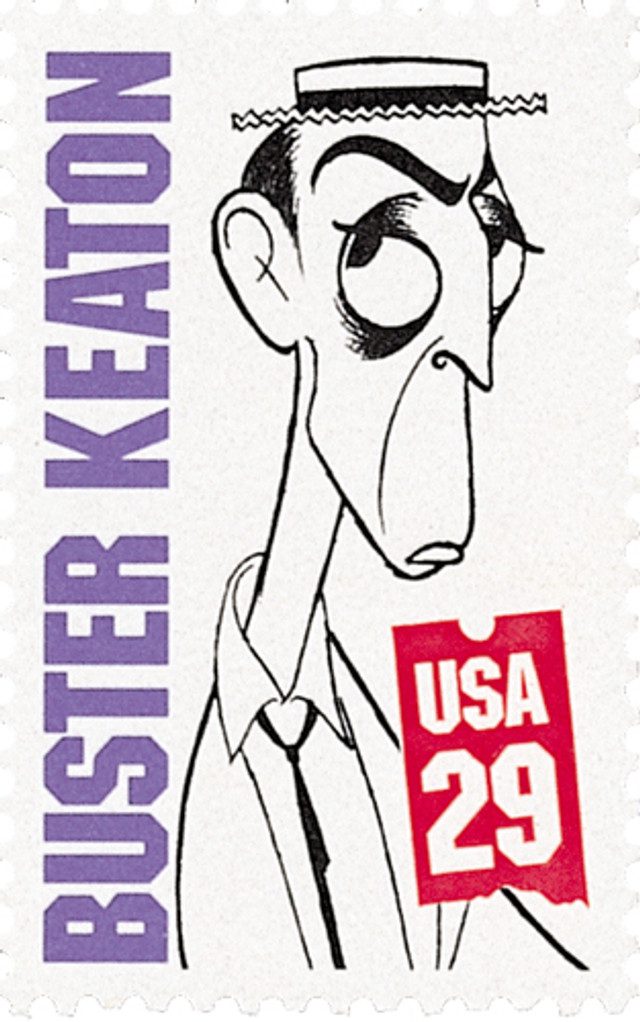 #2828
1994 29c Silent Screen Stars: Buster Keaton