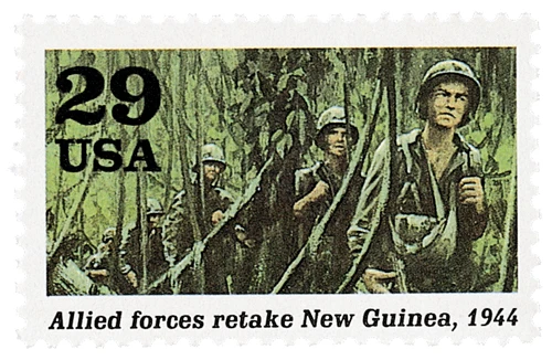 #2838a
1994 29c World War II: Allied Forces Retake New Guinea