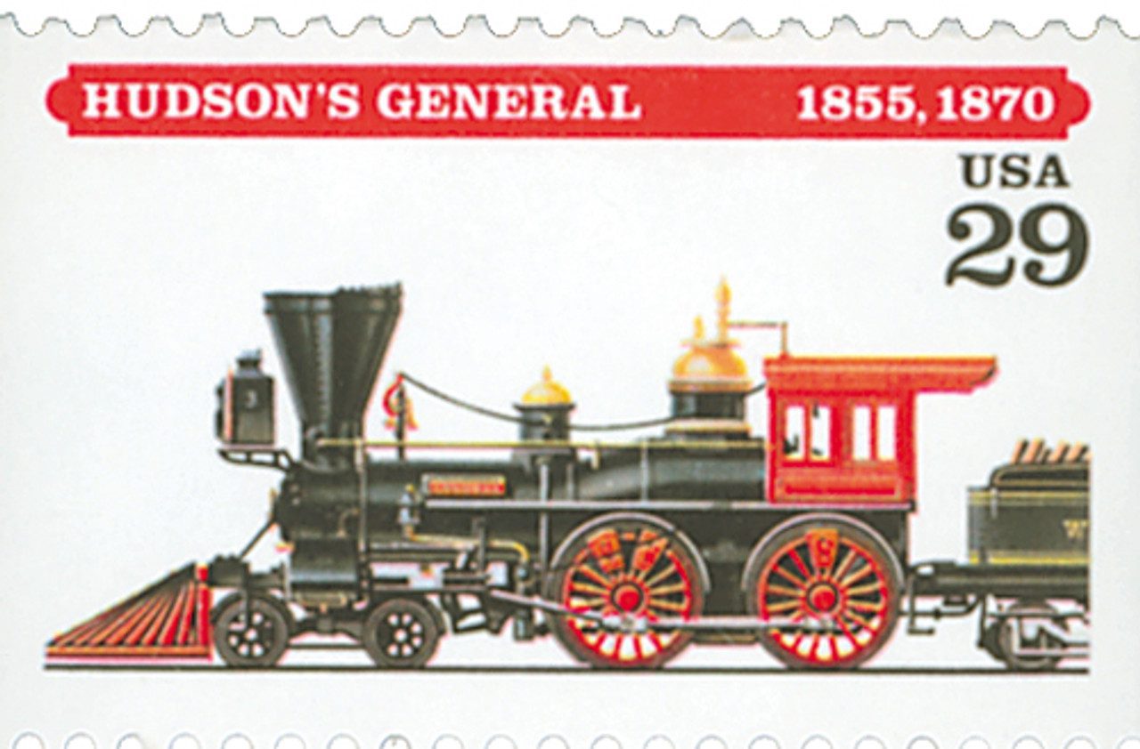 1994 29¢ Locomotives: Hudson's General