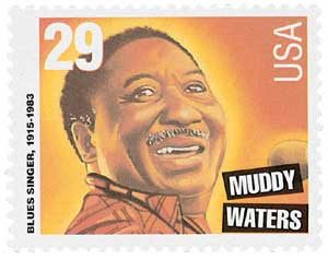 #2855
1994 29c Blues & Jazz Singers: Muddy Waters
