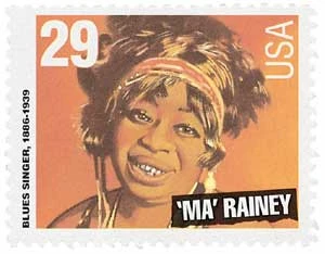 #2859
1994 29c Blues & Jazz Singers: "Ma" Rainey