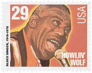 #2861
1994 29c Blues & Jazz Singers: Howlin' Wolf