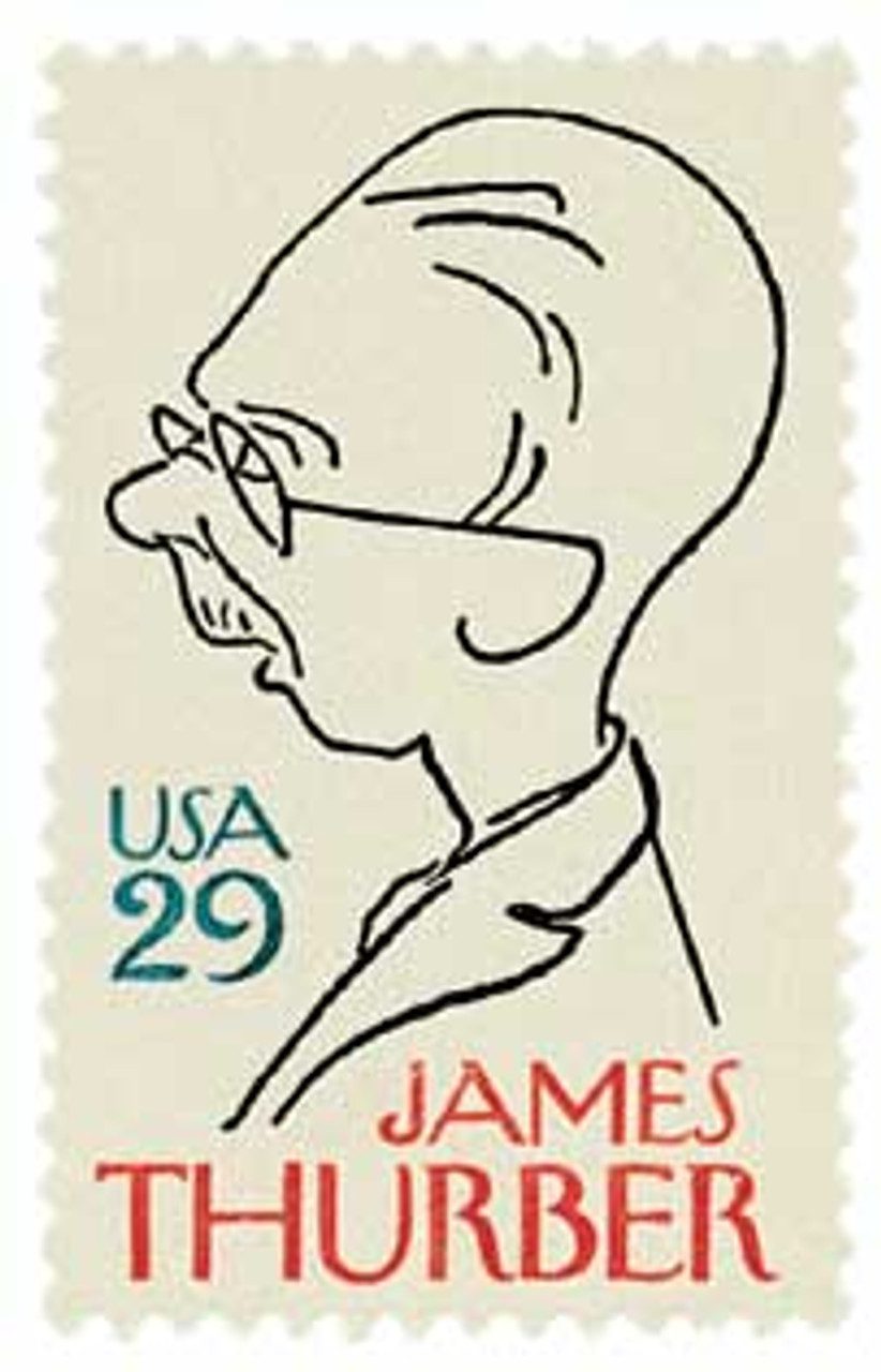 1994 29¢ Literary Arts: James Thurber