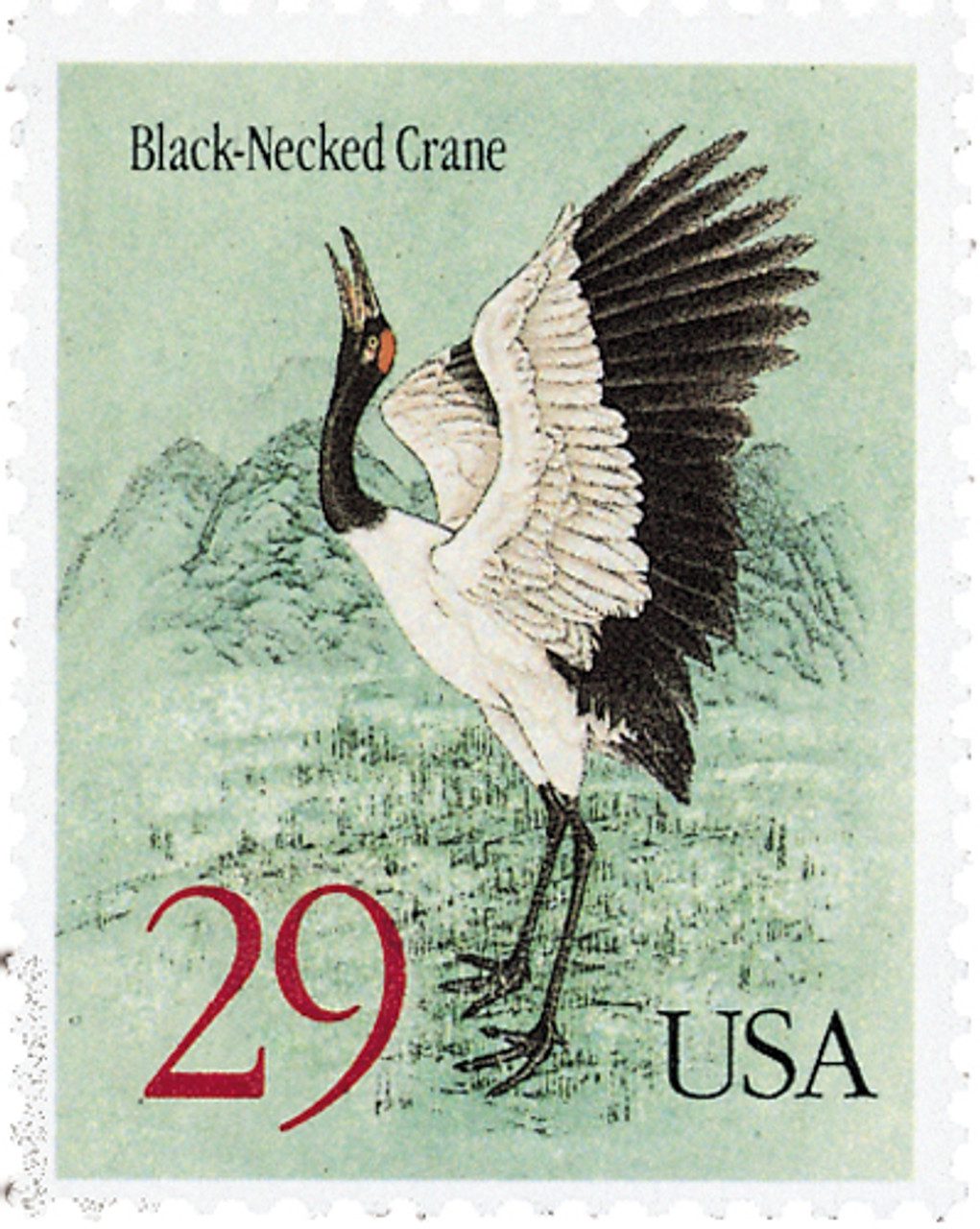 # 2867 - 1994 29c Black-necked Crane