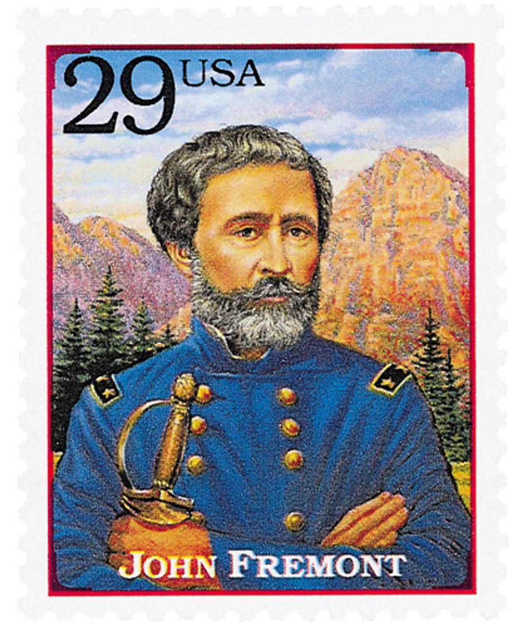 1994 29¢ Legends of the West John Fremont