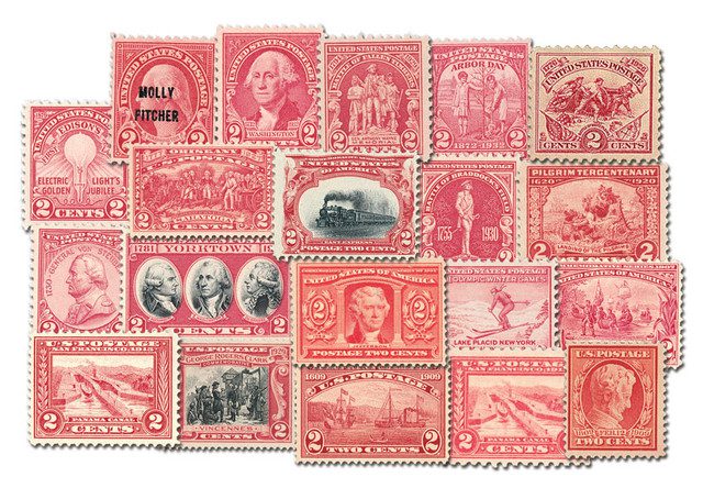#295//717 - 1901-32 U.S. Commemoratives, Set of 40 Stamps