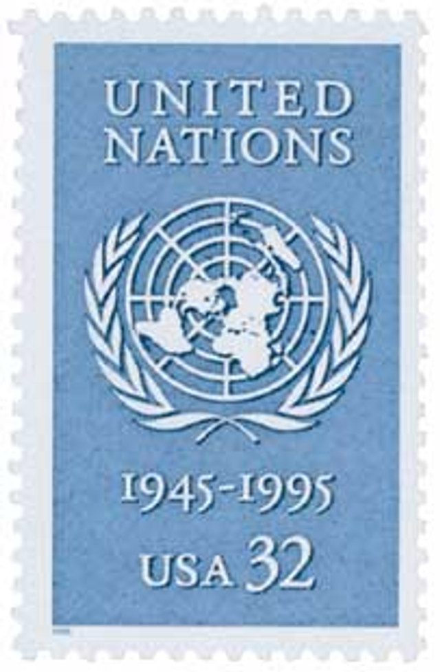 #2974 - 1995 32c United Nations 50th Anniversary