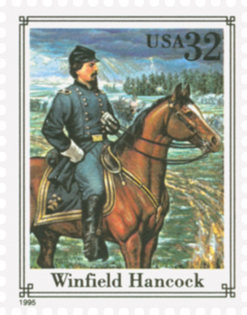 # 2975n - 1995 32c Civil War: Winfield Hancock