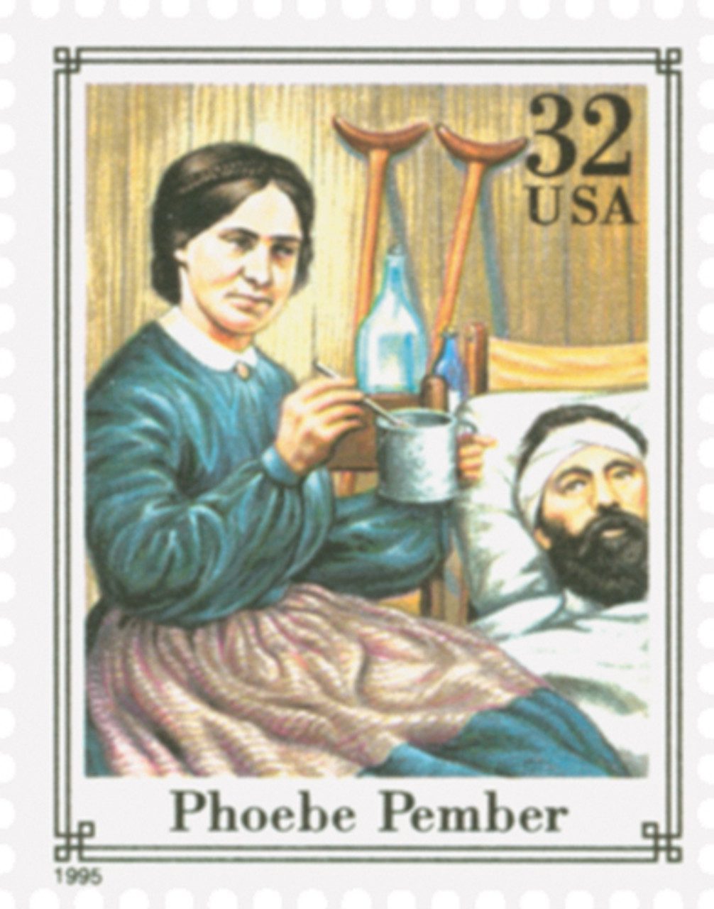 1995 32¢ Phoebe Pember
