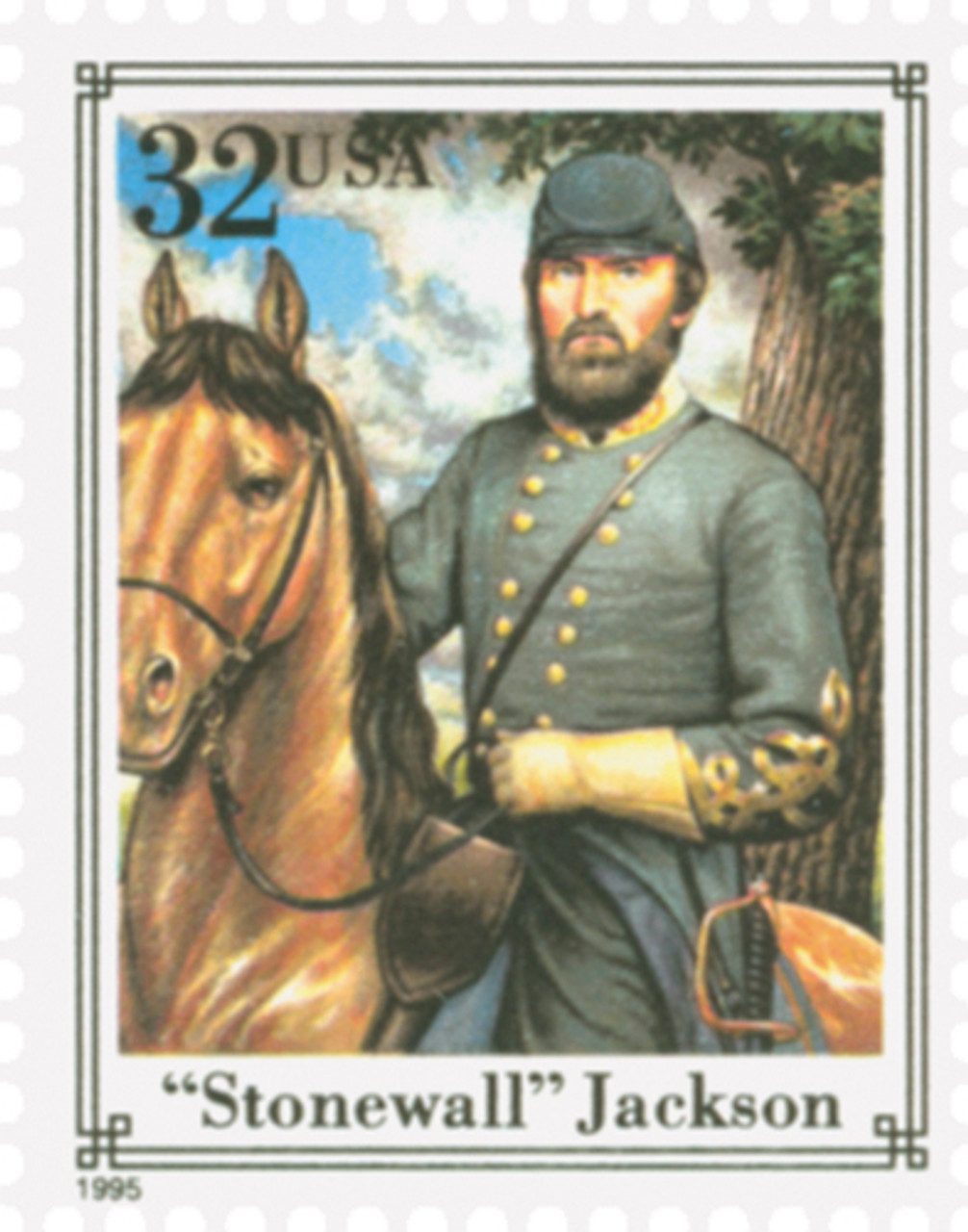 1995 32¢ “Stonewall” Jackson