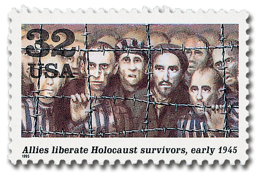 #2981e
1995 32c World War II: Allies Liberate Holocaust Survivors