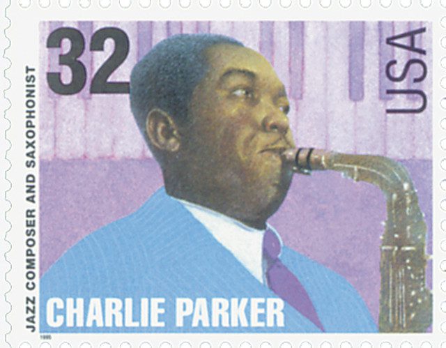 #2987 - 1995 32c Jazz Musicians: Charlie Parker