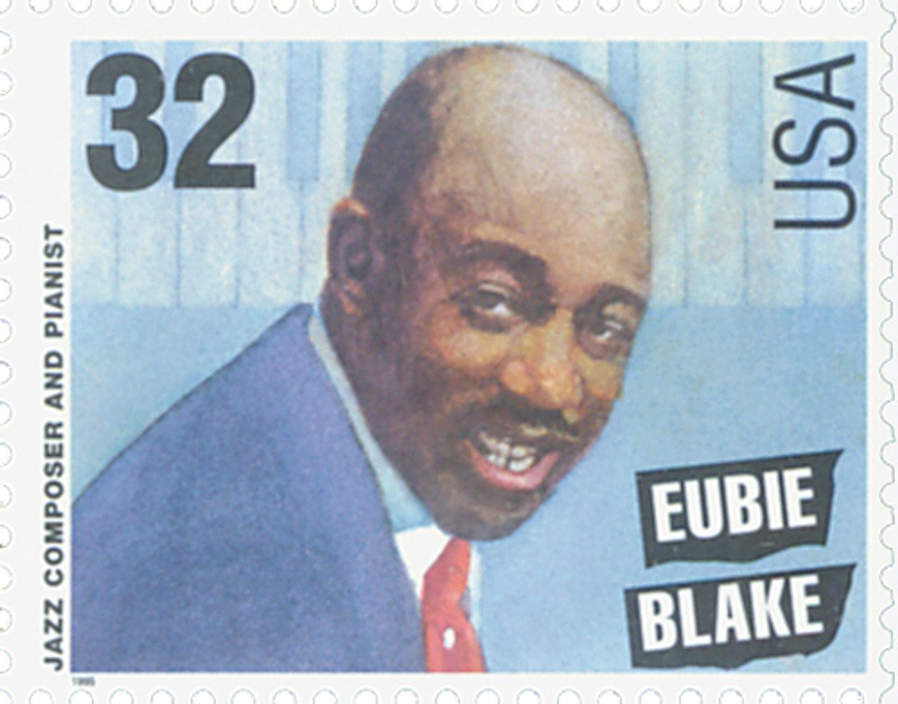 # 2988 - 1995 32c Jazz Musicians: Eubie Blake