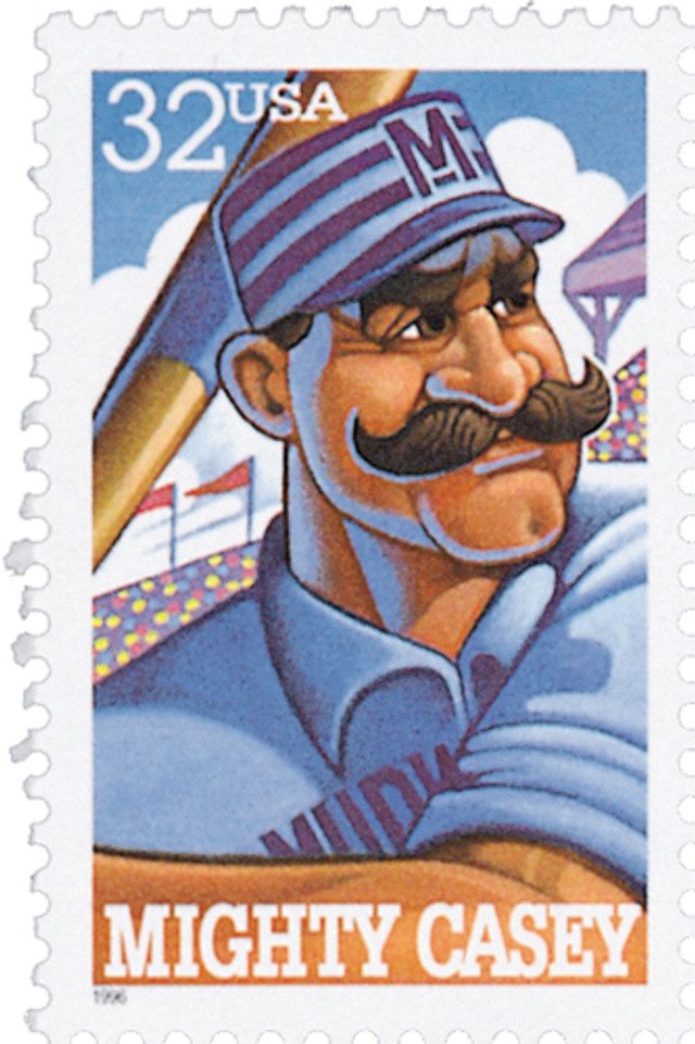 #3083 - 1996 32c Folk Heroes: Mighty Casey